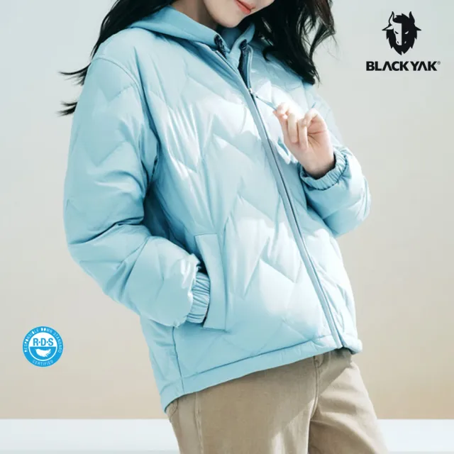 【BLACKYAK】女 PARVAT輕量圓領羽絨外套[二色可選]BYEB2WJ411(輕量 圓領羽絨  無縫充絨 女外套)