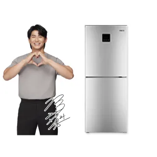 【TECO 東元】58H快配★158公升 一級能效定頻下冷凍右開雙門冰箱(R1583TS)