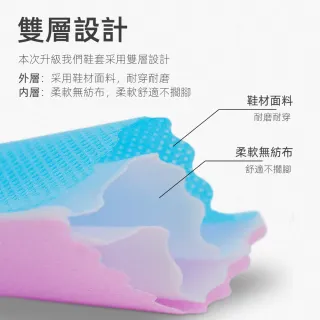 【Pet Universe 多寵宇宙】拋棄式寵物鞋-耐磨防髒款-S(狗狗鞋子 狗鞋子 狗狗鞋 小狗鞋子 狗狗腳套 狗腳套)
