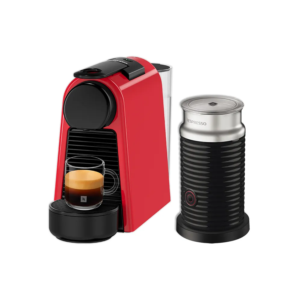 Nespresso】膠囊咖啡機Essenza Mini 奶泡機組合_多色任選送禮入厝全