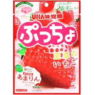 【UHA 味覺糖】噗啾軟糖-草莓風味67g
