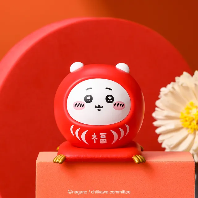 【YENDAR 研達】吉伊卡哇祈福達摩 (單盒)(☆ 吉伊卡哇祈福達摩公仔 ☆)