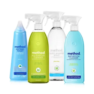 【Method 美則】浴廁輕鬆玩樂4件組