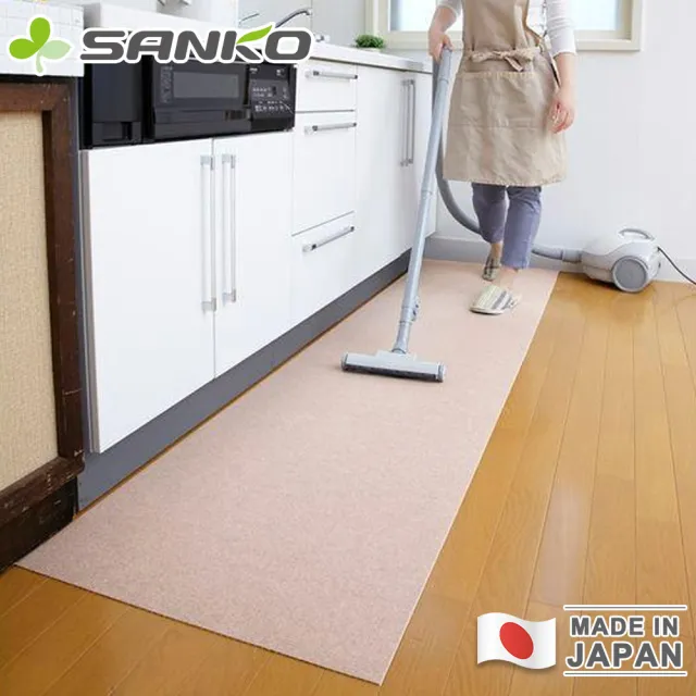 【Sanko】日本製防水止滑廚房地墊240+120CM 買一送一(L型廚房地墊 防水地墊)