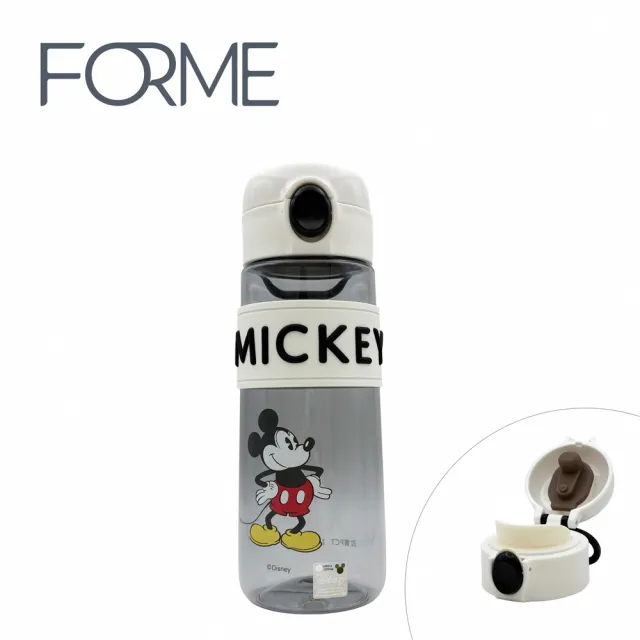 【FORME】迪士尼正版授權兒童水壺 直飲彈跳冷水壺 活力杯系列 620ml(多款可選 Tritan安全材質)
