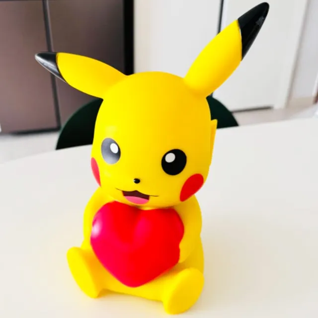 【POKEMON 精靈寶可夢】皮卡丘大型造型存錢筒(百變怪 伊布 正版授權)