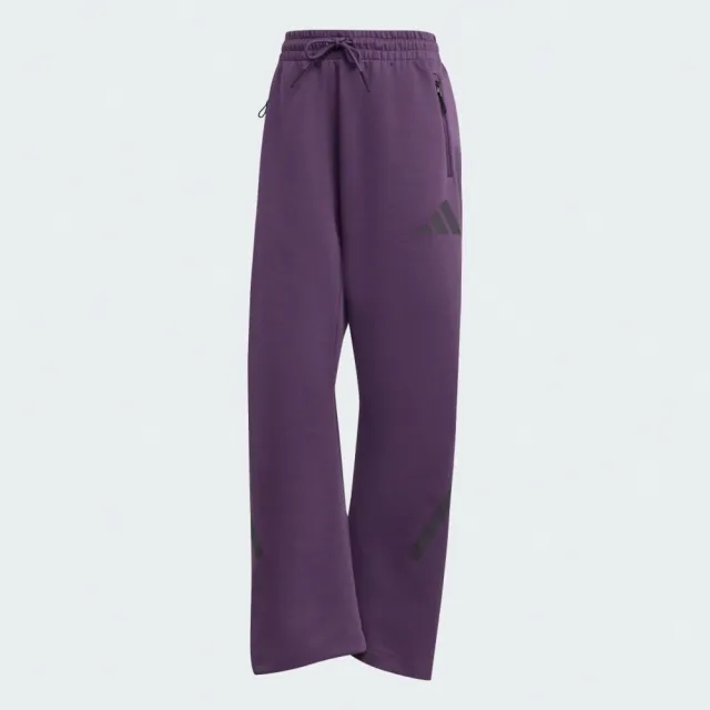 【adidas 愛迪達】愛迪達 W Z.n.e. Bar Pt 女 長褲 運動長褲 休閒長褲 紫 黑 亞版(KB9441)