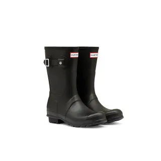 【HUNTER】女鞋-Original霧面短靴(黑色)