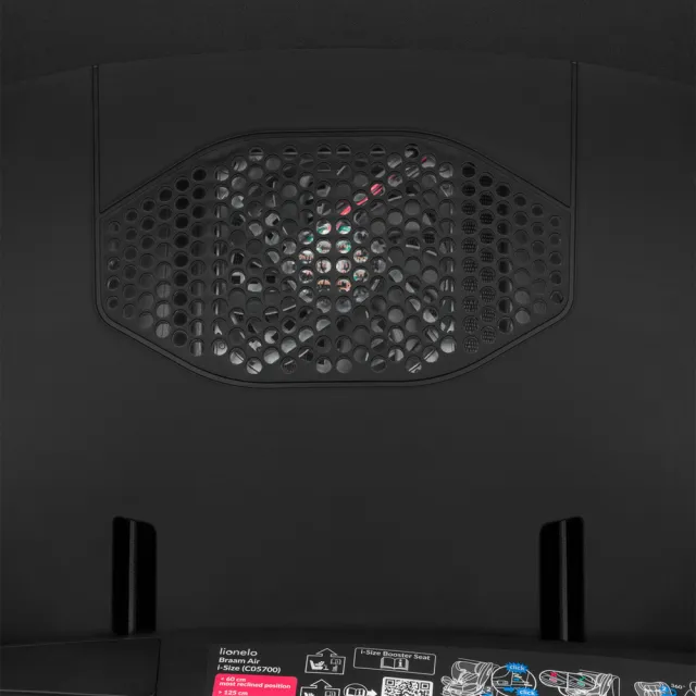 【Lionelo】0-12歲長效瞬冷型嬰幼童汽座 Braam Air i-Size(空冷式 360旋轉型 ISOFIX R129 I-size)