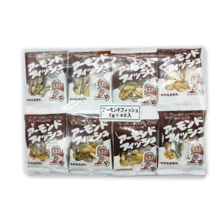 【藤澤】杏仁小魚乾 7gx40入/袋(日本原裝進口)　2入組 