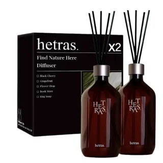 【HETRAS】韓國 首席調香師 擴香 500ml 兩入(擴香 香氛 居家香氛 韓國 高級感 居家感 生活感 質感 小雛菊)