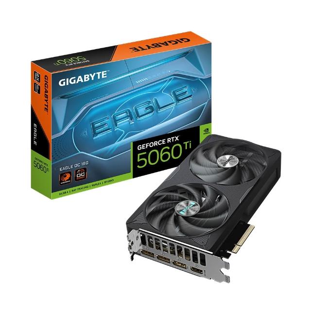 【GIGABYTE 技嘉】RTX5060 Ti EAGLE OC 16G 顯示卡+ViewSonic 優派 VA2414-MH 24吋 無邊框設計螢幕