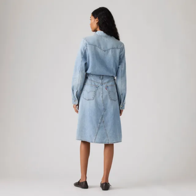 【LEVIS】丹寧洋裝 原色洋裝 熱賣單品 005NZ-0000
