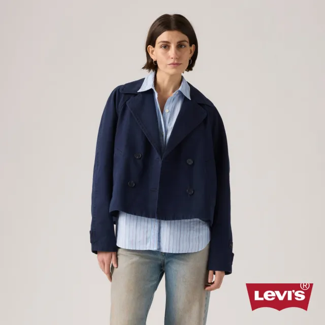 【LEVIS】雙排扣 西裝外套 女生上衣 熱賣單品 005AO-0003