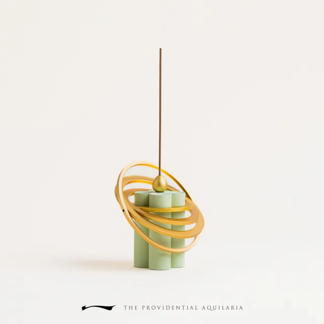 【太禾賞】星空禮盒｜限定色 青果綠(香插 香爐 香座 藝品)