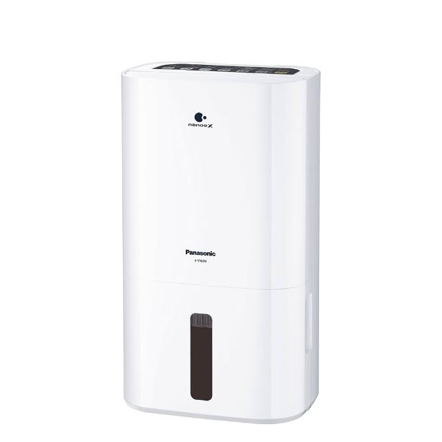  Panasonic 國際牌 F-Y16FH 除濕機，採用 B 式除濕方式，每日除濕量 5-8L，適合 5-10 坪空間使用。水箱容量 4.1-5L，支援連續排水接管。機身尺寸 370x605x250mm，重量 15kg，白色系設計，臺灣製造。配備 HEPA 清淨濾網與脫臭濾網，電子式馬達，消耗電功率 132W，第一級能源效率，年耗電量僅 71 度。適用室溫 1℃～40℃，電源 110V/60Hz，BSMI 許可 R31017，3 年保固。完美解決潮濕問題，兼顧空氣清淨與節能省電。 