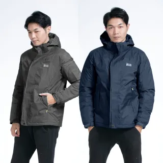 【遊遍天下】男款極暖GlobeTex防水防風保暖羽絨外套GJ23014(M-3L大尺碼)