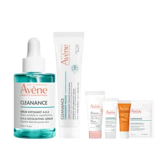 【Avene 雅漾官方直營】淨痘煥膚雙星組(淨痘精華40ml+精萃30ml)