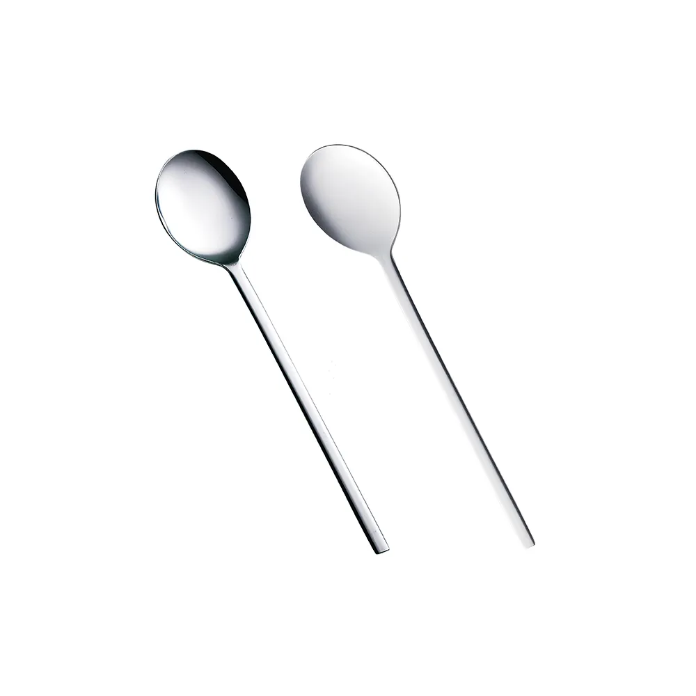 SALUS佐藤金屬】韓式拌飯匙-霧面(日本餐具不鏽鋼廚具刀子叉子湯匙下午