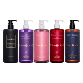 【SAHOLEA 森歐黎漾】沙龍級系列洗髮精/淨化液/髮膜/沐浴(任三入/雪絨花/絲絨牡丹/咖啡因/極緞光)