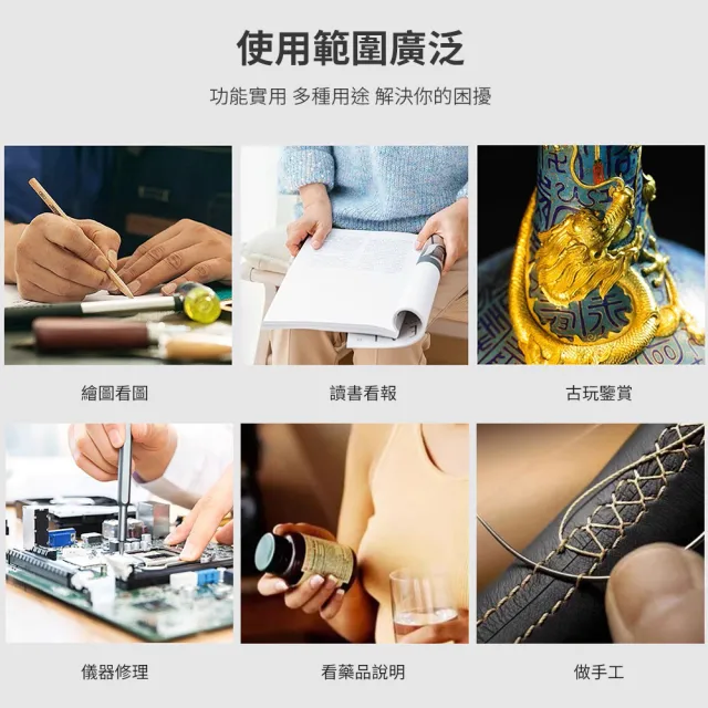 【安居Care】超大鏡面菲涅爾可彎曲夾子放大鏡(老人放大鏡 閱讀放大鏡 手機螢幕放大鏡 老花眼鏡)