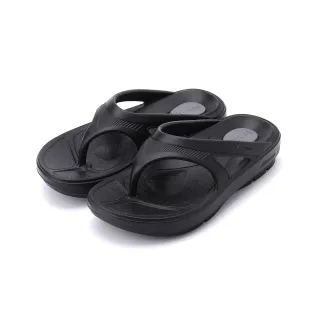 【MIZUNO 美津濃】AS FLIP-FLOP 夾腳拖鞋 黑 女鞋 D1GE240201