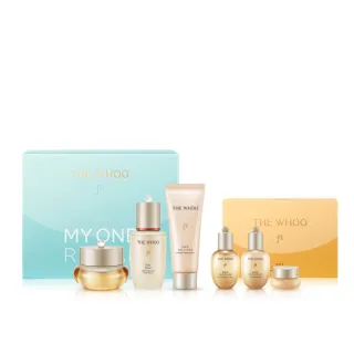 【WHOO 后】官方直營 拱辰享My One秘帖清潤霜寵愛禮盒20+20ml(清潤霜20ml+秘帖20ml+洗顏乳40ml)