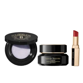 【Bobbi Brown 芭比波朗】冬蟲夏草極致奢養粉霜組(冬蟲夏草極萃粉底霜+奢光蜜粉10g#女王粉霜/85%精華成分)