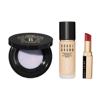 【Bobbi Brown 芭比波朗】持久底妝定妝組(霧光持久粉底液+冬蟲夏草蜜粉)