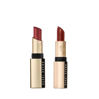 【Bobbi Brown 芭比波朗】金管雙明星★緞光+霧面(金緻緞光唇膏+柔霧慕斯唇膏)