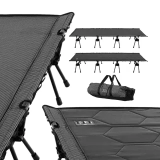 【BARRACK09】ZZZ 機甲行軍床 最高耐重400KG(露營行軍床 野營戶外睡眠 兩段折疊床 加大床墊 戰術行動床)