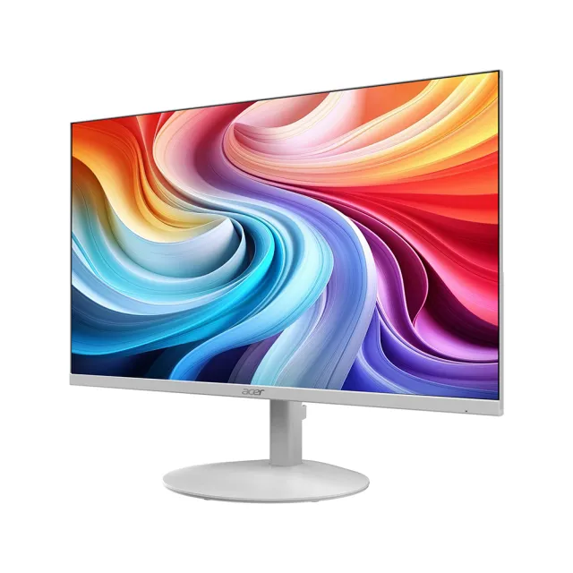 【Acer 宏碁】SA243Y P1w 24型 IPS FHD 16:9 144Hz超薄護眼電腦螢幕-白(23.8吋/內建喇叭/AdaptiveS/1ms)