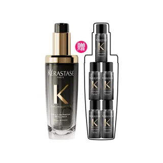 【KERASTASE 巴黎卡詩】黑鑽極萃逆時玫瑰香氛露75ml(新升級/護髮油)