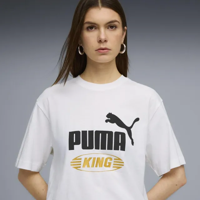 【PUMA官方旗艦】流行系列Future Archive短袖T恤 男女共同 63440602(短t 白色)