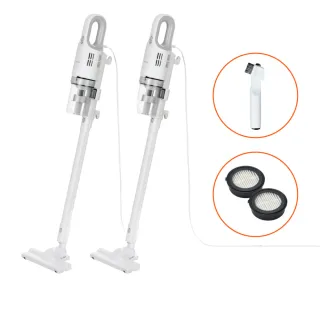 【IRIS】2入組 有線輕量手持式吸塵器 SCA-112(輕量吸塵器 有線 強吸力 直立式 手持式 大容量集塵)