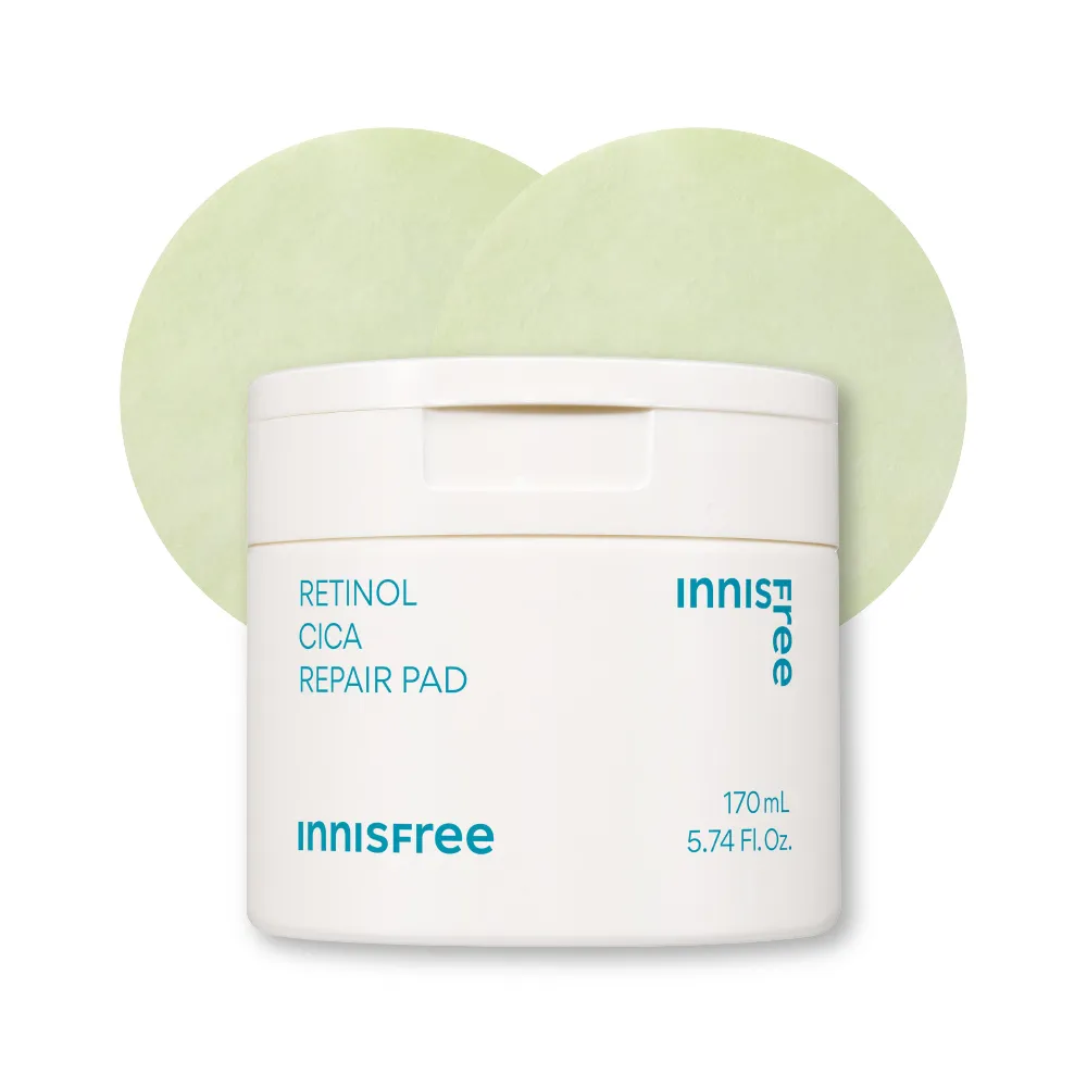 即期品【INNISFREE】官方直營 A醇淨膚毛孔修護棉片170ml(60片/瑕疵橡皮擦/效期2026.09)