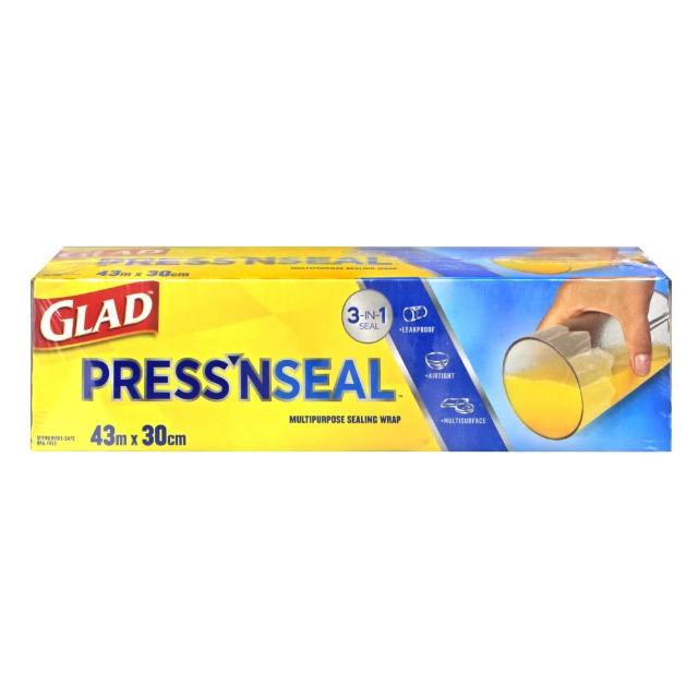 【GLAD】Glad Press’n Seal 強力保鮮膜(30公分x43公尺*1入)