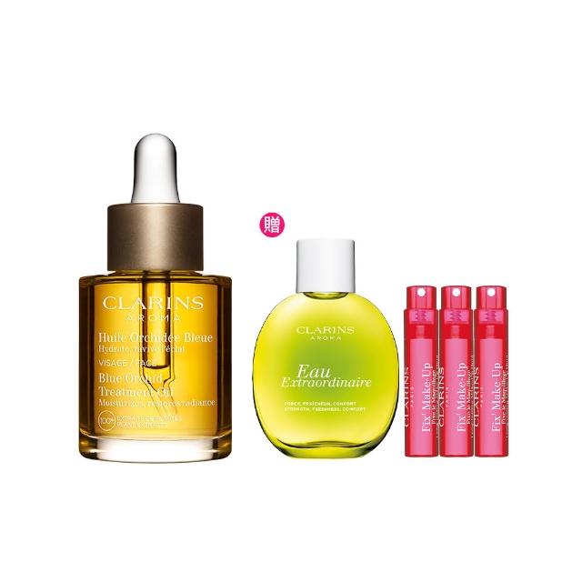 【CLARINS 克蘭詩】蘭花面部護理油30ml(蘭花油)