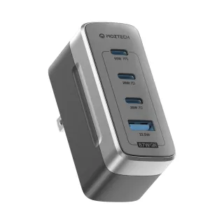 【Moztech】Slimo 超薄氮化鎵電源供應器 充電器(67W)