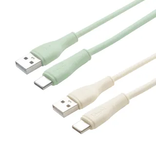 【E-books】XA68 USB-A to C 60W充電傳輸線1M