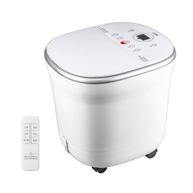 【勳風】石墨烯鏡面觸控式電動滾輪噴淋足浴機/SPA泡腳機(HFG-K6988)