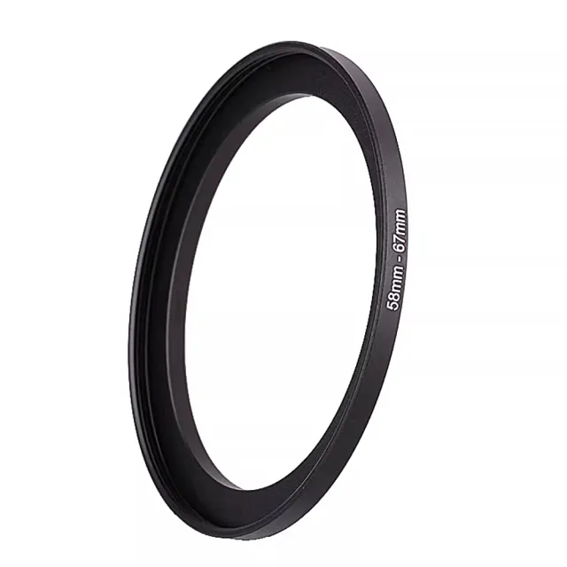 58-67濾鏡轉接環 58mm-67mm濾鏡接環保護鏡轉接環 58-67轉接環 58轉67接環(小轉大順接)