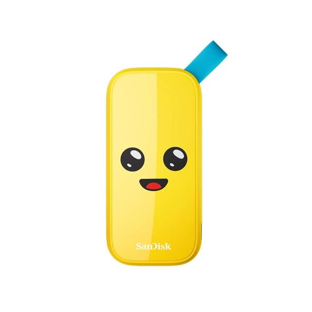  SanDisk 新帝 Fortnite 2TB 外接 SSD 硬碟，採用 USB 3.2 傳輸介面，尺寸僅 97x47x10mm、重量 40.82g，輕巧便攜無需外接電源。黃色系設計，BSMI 認證 D3E024，三年保固保障。高容量 2TB 適合儲存遊戲、影片與檔案，高速讀寫提升效率，是 Fortnite 玩家與行動辦公最佳選擇。 