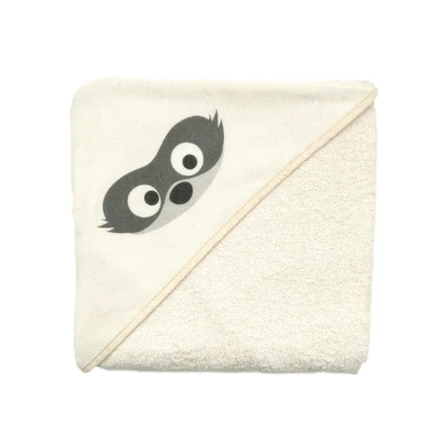 【Nizio】新生兒連帽圍裙浴巾(4種花色)