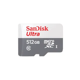 【SanDisk 晟碟】Ultra microSD UHS-I 512GB 記憶卡(公司貨)