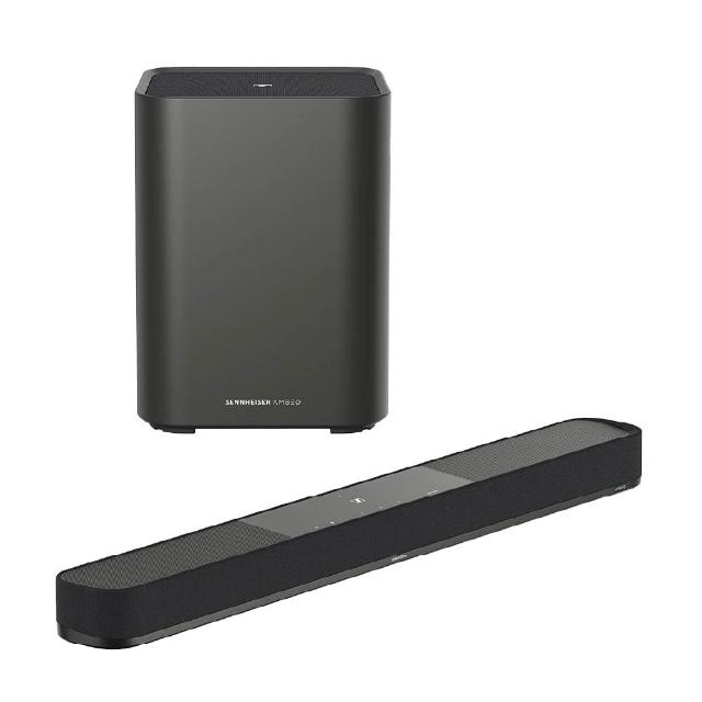 【SENNHEISER 森海塞爾】AMBEO Plus+AMBEO Sub 9單體杜比天空聲霸重低音組(宙宣公司貨)