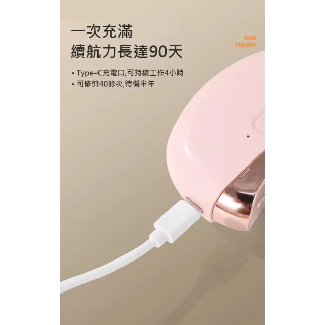 【ROYAL LIFE 皇室生活】電動指甲修剪磨甲機-升級款 2入組(磨甲器/電動指甲剪/電動美甲/安全電動修剪)