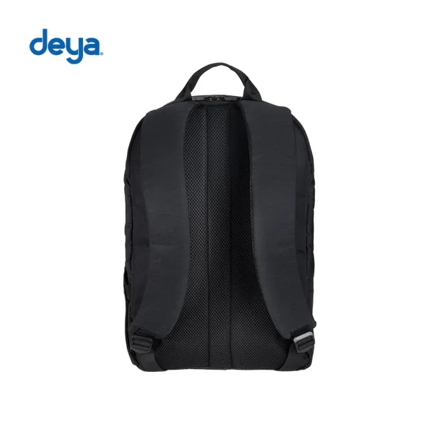 【deya】雙11 venture 極簡後背包 黑色︱筆電包 輕量雙層後背包 透氣背墊