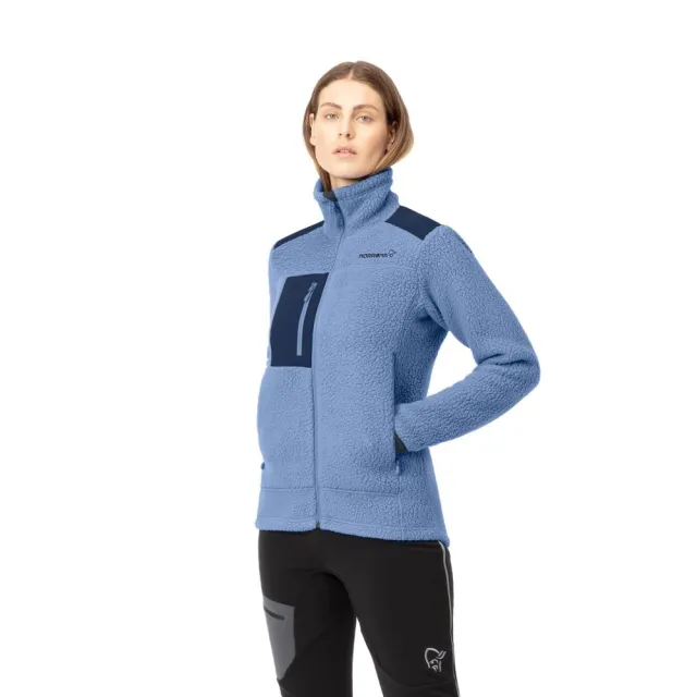 【NORRONA】trollveggen Thermal Pro 外套 女款 浩瀚灰