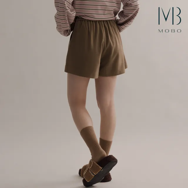 【MO-BO】挺料磨毛質感短褲